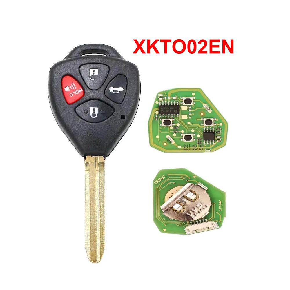 5pcs/lot Xhorse XK Series Wire Universal Remote Key XKTO02EN XKTO03EN XKTO04EN XKTO05EN For Toyota Style for VVDI2 / VVDI Min 5PCS XKTO02EN