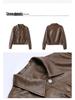 Women's Genuine Sheepskin Leather Jacket - Petite Short Coat, New for Spring/Autumn 2025