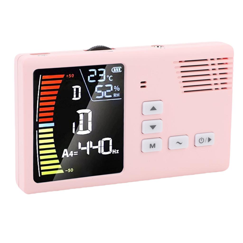 Metronome Tuner Rechargeable LED Display 3 In 1 Digital Tuner   Generator for   Guqin Erhu Pipa