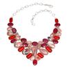 Rhodochrosit Rubin Saphir Schmuck Halskette & Set 18-20''
