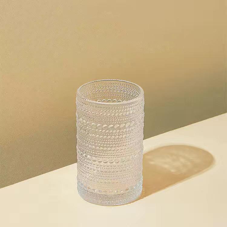 

Простая Рельефная Текстура Стеклянная Кружка Чашка Воды Чашка Молока Чашка Кофе Чашка Сока