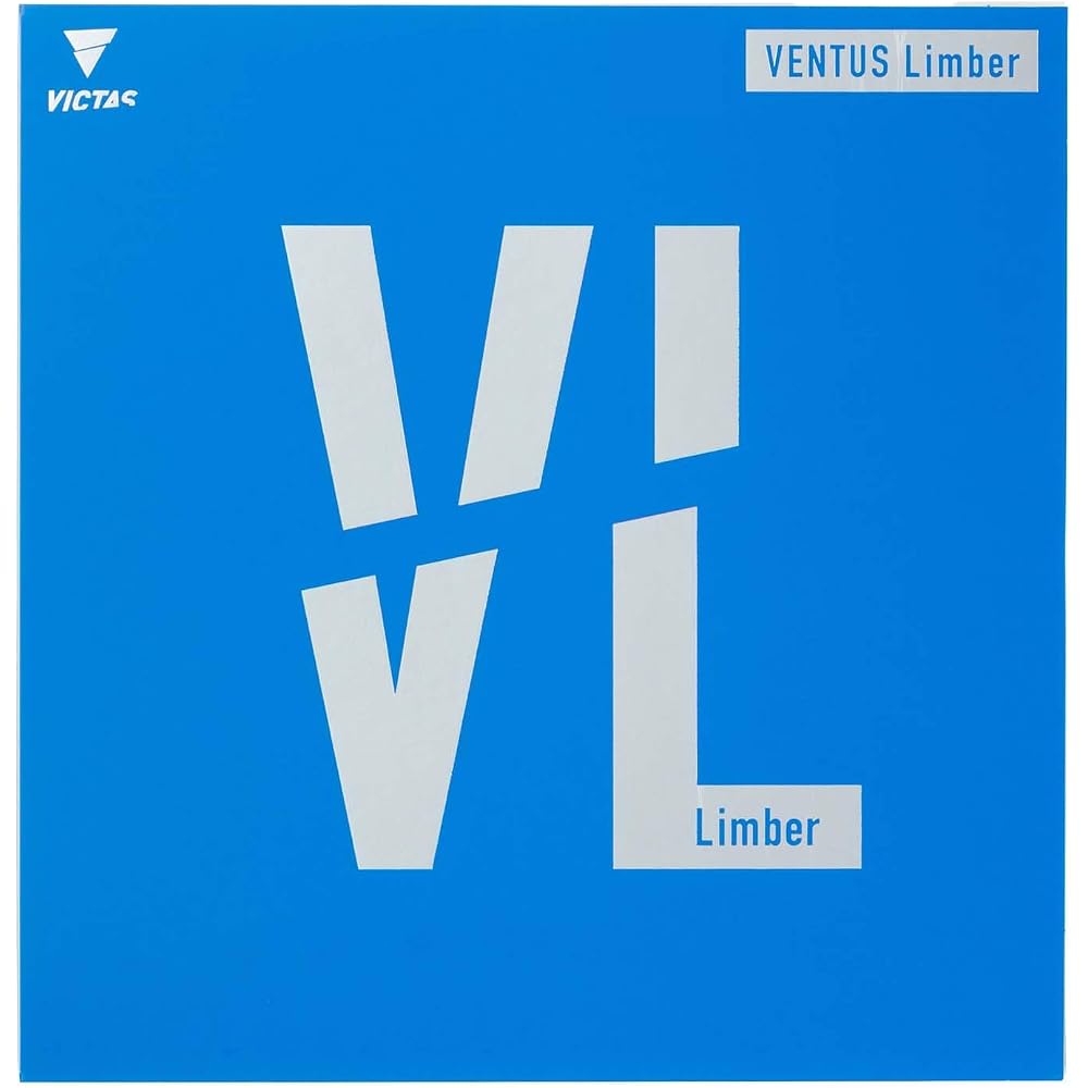 Victas Ventus Rubber Soft High Energy Tension Table Tennis Black 2.0 200010