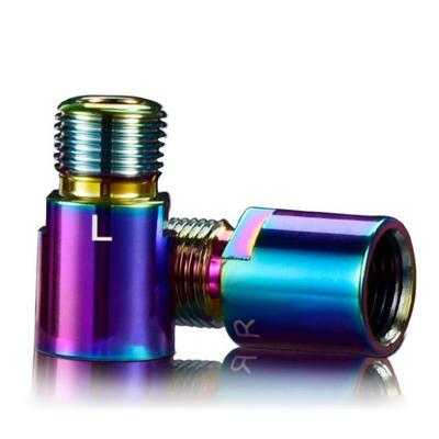 1 Ζεύγος Ατσάλι ή Τιτάνιο Επεκτάσεις Πεντάλ Ποδηλάτου Αποστάτες Πεντάλ Ποδηλάτου Για Mtb Δρόμου 9/16 Ίντσας Προσαρμογείς Πεντάλ Ποδηλάτου Αποστάτες Ανταλλακτικά Ποδηλάτου