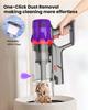 Cordless Stick Vacuum Cleaner 45KPA Strong Suction 50Mins Lightweight for Pet Hair Home Hard Floor