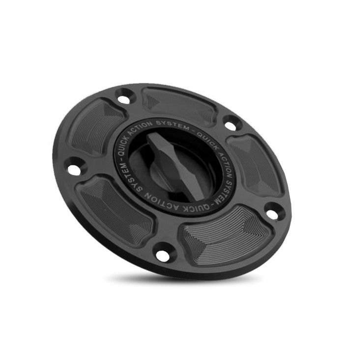 Bouchon de réservoir de carburant pour Suzuki GSX-R 1000 03-21 Racing ZT7 noir