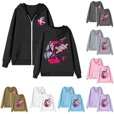 Women's Sweatshirt Long Sleeve Zipper Casual Comfortable Loose Lightweight Women's Sweatshirt