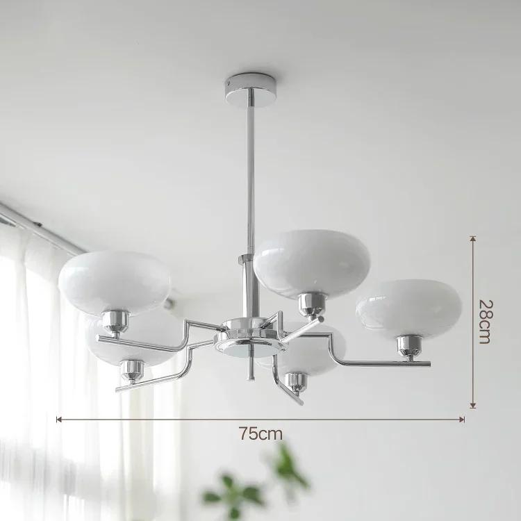 Bauhaus Medieval LED Chandeliers Pendant Lamp Bedroom Study Room Living Dining Room Hanging Lighting Designer Nordic Retro Lamp
