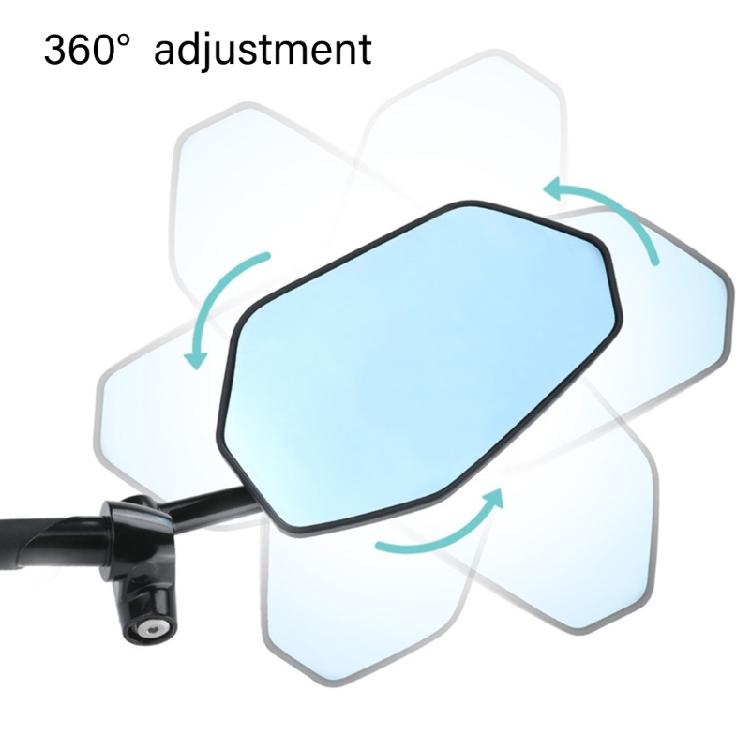 360 Degree Adjustable Rotatable Handlebar Mounted Mirror Handlebar Bicycles Mirror, Bicycles Cycling Rear View Mirrors