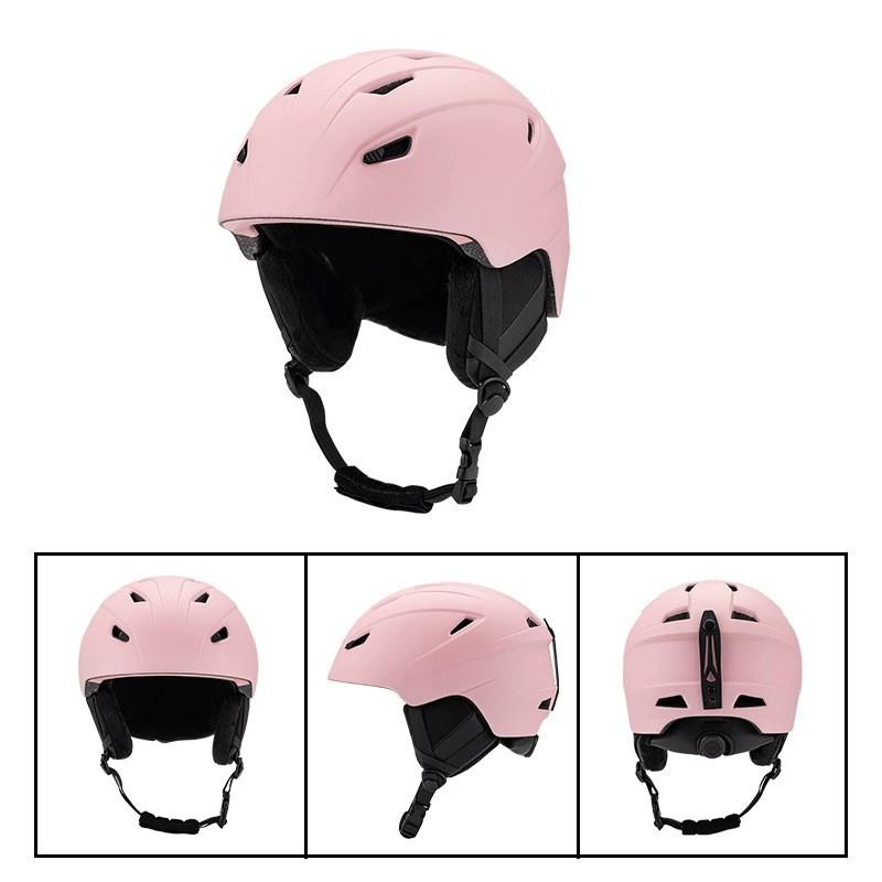 CE Certified Ski Helmet Men Women Kids Outdoor Snow Sports Safety Headgear Breathable Warm PC EPS