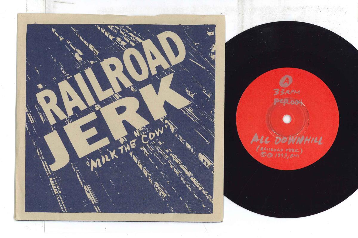 

7inch Record RAILROAD JERK - Milk The Cow PCP004 PCP ENTERTAINME 1993 US Rock Used