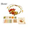 Bead Embroidery Craft Set DIY Beaded Bracelet Making Kit, Beginner-Friendly Animal Unique Jewelry Crafting Beadwork for Adults, Lovers Creative