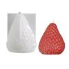 3D Strawberry Aromatherapy Candle Silicone Mold DIY Handmade Romantic Scented for Valentine's Day Party Home Decor Birthday Gift