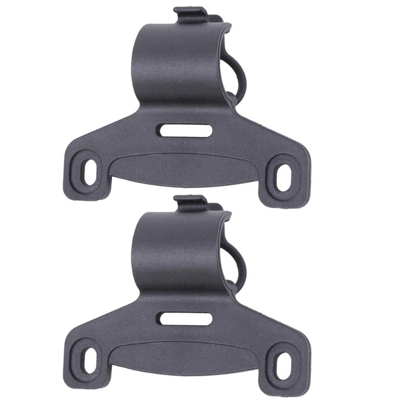 Plastic Bicycles Pump Holder Fixed Clip Bracket Bike Air Pumps Frame for Mountain Bikes, Road Bikes, Outdoor Cycling
