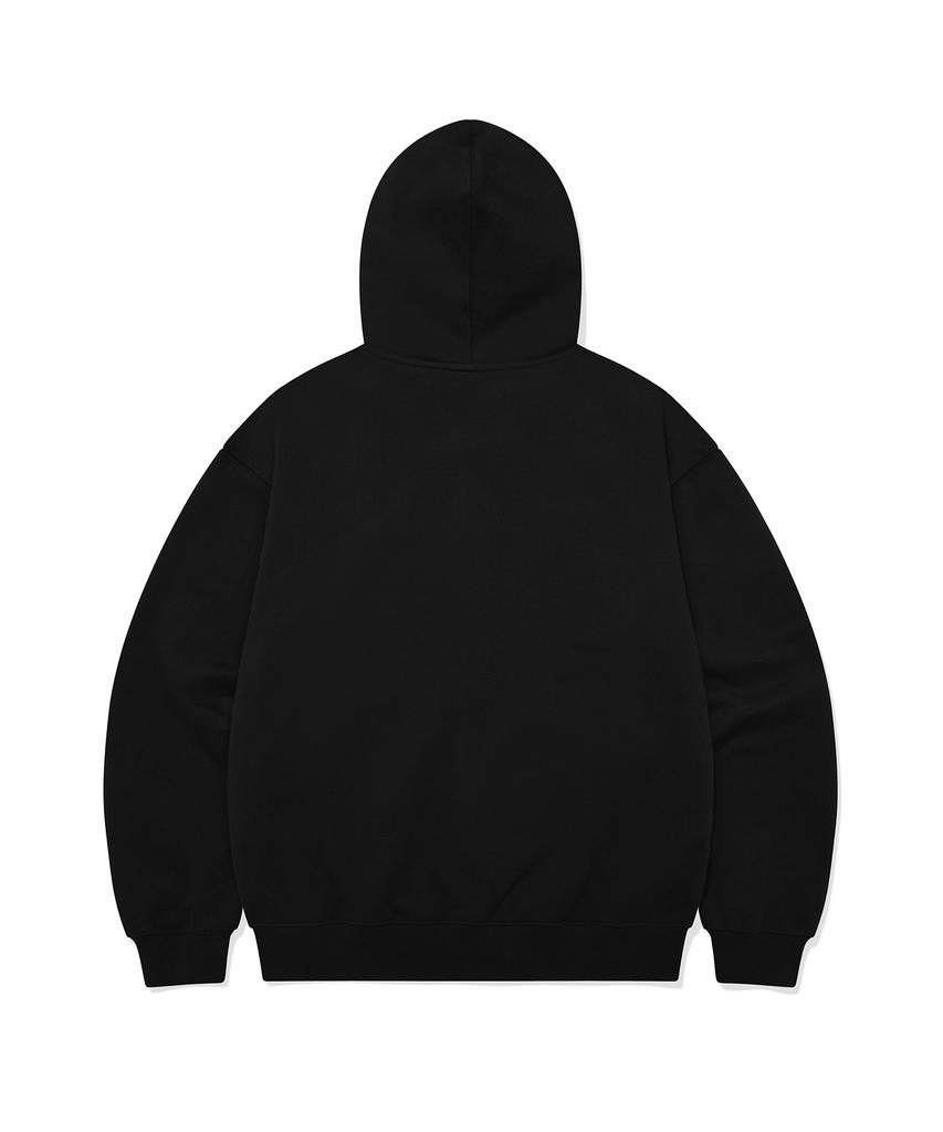 Covernat C Logo Zip-Up Hoodie Black