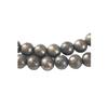 Strand of 90 Round Beads 4mm 4 Mm In Natural Pyrite