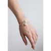 Bracelet - PEARLS &amp; COLORS - You &amp; Me - Perles d'eau douce 11-12 mm - Blanc naturel - Argent 925