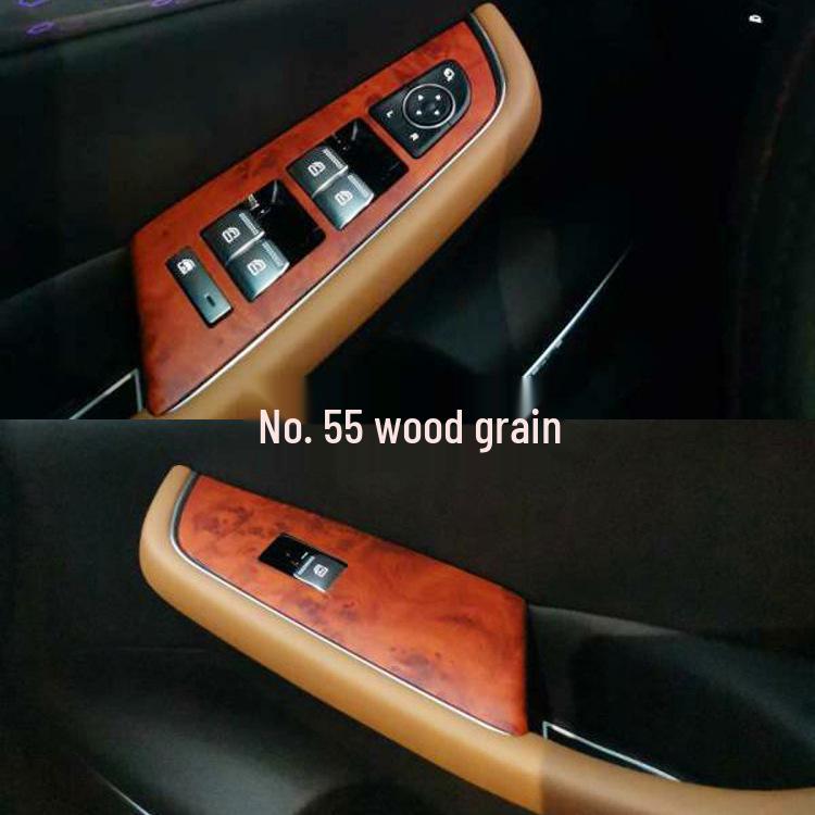 Beijing X7 Interior Carbon Fiber Sticker Kit for Air Conditioning, Shift, and Window Switches