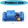 1Channel Relays Control Board 3.3V 5V 12V 24V Compatible Optocoupler Isolation Jumper Selectable Triggering Mode Fail Safe Mechanism