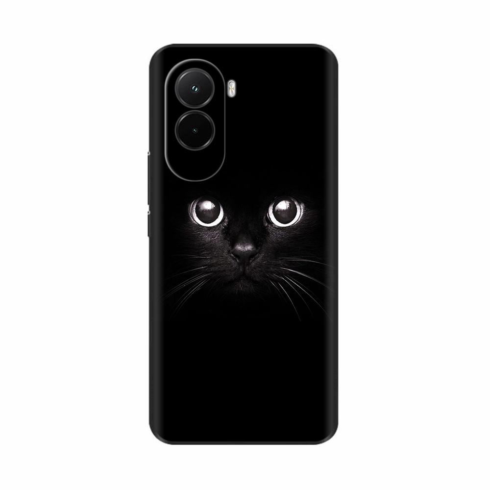 Phone Case For Xiaomi Poco M7 4G Case Soft Silicone TPU Back Cover For Poco M7 Pro 5G Case Ultra Thin Flower Skull Painted Cases