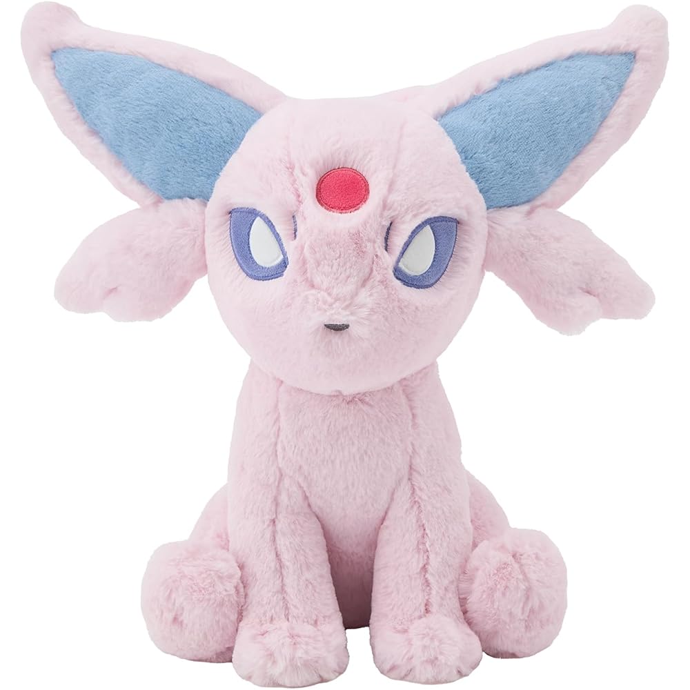 Pokemon Center Original Fluffy Plush Toy Espeon 30cm Soft Stuffed Animal