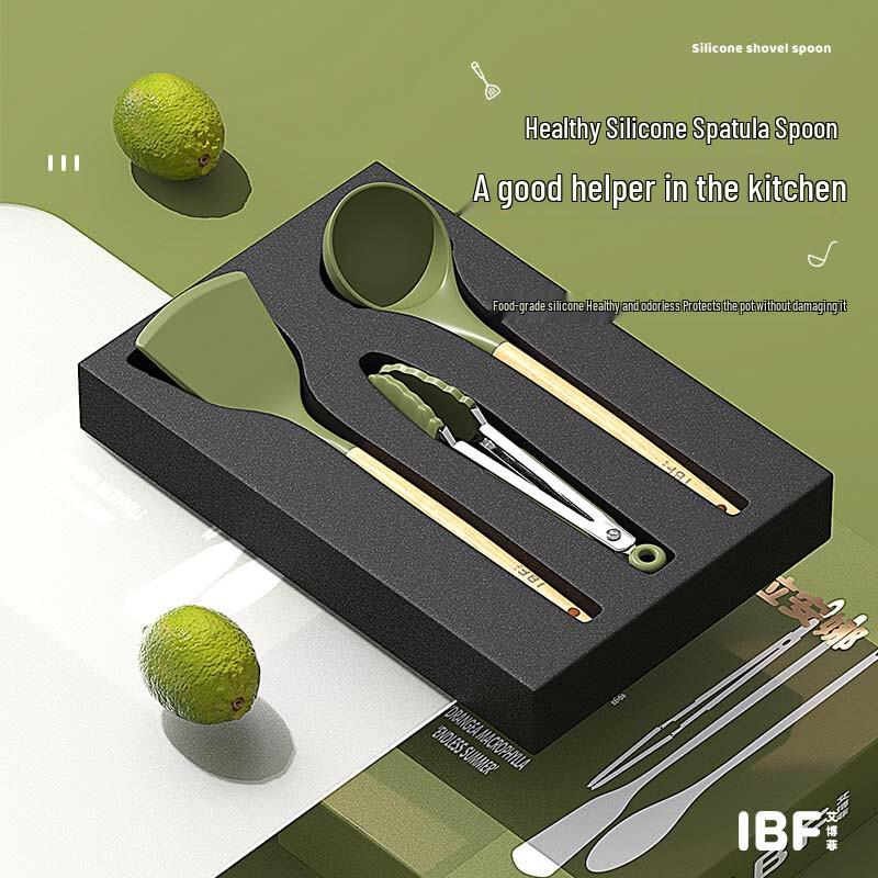 Nordic Silicone Kitchen Utensil 3-Piece Set