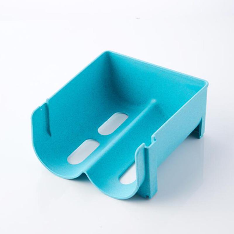 Fridge Storage Beverage Box Kitchen Refrigerator Space Saver Organizer Hollow Two Grids Drinking