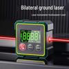 Dual Laser Magnetic Level for Cross-Border Surveying and Carpentry: Digital Display for Engineering and Home Decoration