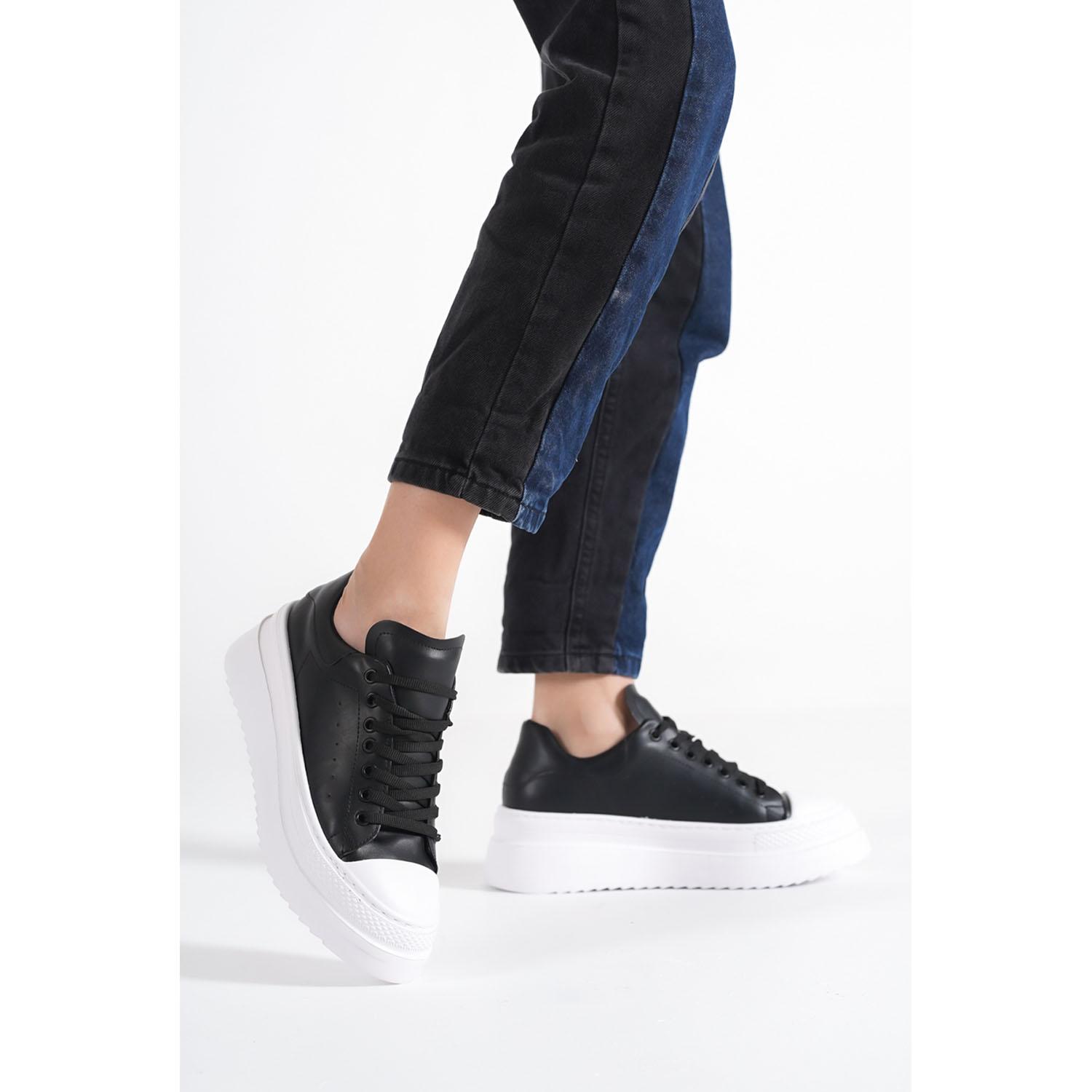 

Женская спортивная обувь Bigtab Black Thick Sole Sneaker