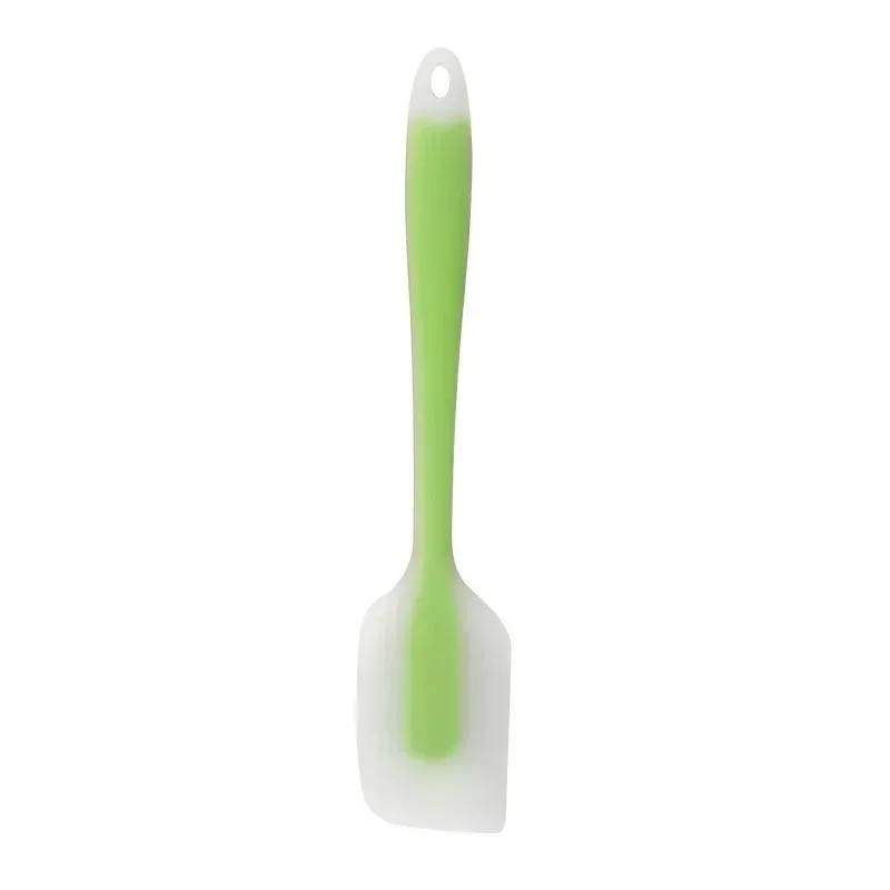 Silicone Cream Butter Cooking Spatula Heat Resistant Utensils Scrape Decorator Translucent Kitchen Baking Tools