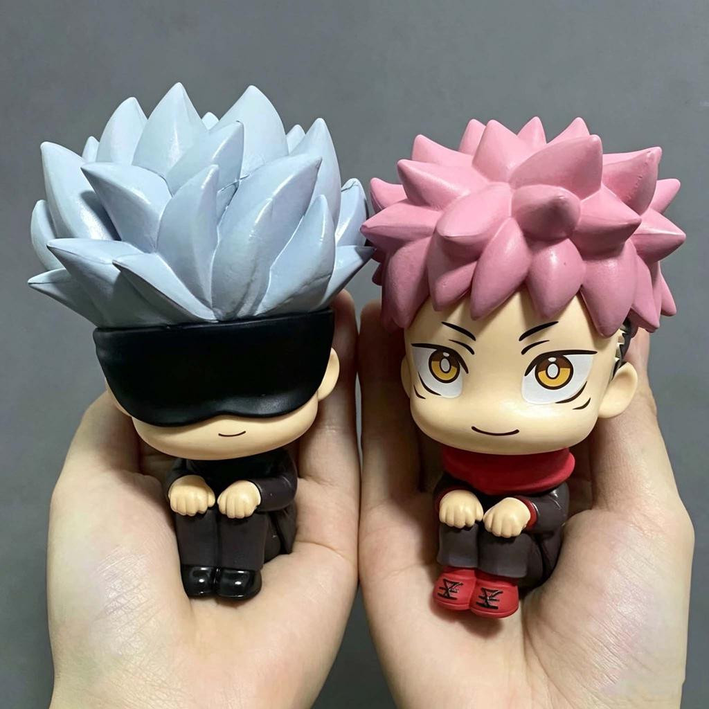 Jujutsu Kaisen Figur 10cm PVC Modell Itadori Yuji Gojo Satori Fushiguro Megumi Kugisaki Niedliche Figur Spielzeug Kindergeschenk