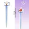 Funny BBQ Theme Color-Changing Pen Novelty Smooth Writing Rotating Refill Pen Neutral Design 0.5 Tip Writing Pen Office Use