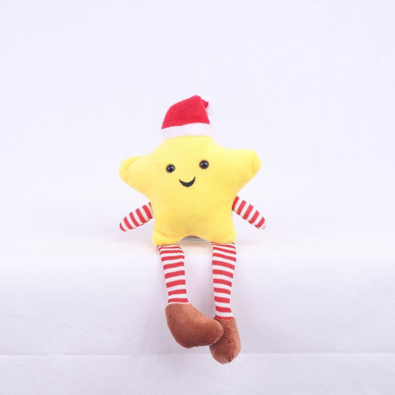 2025 Christmas Decoration Mini Christmas Tree Doll Christmas Gift Hotel Mall Window Decoration Christmas Plush Ornaments
