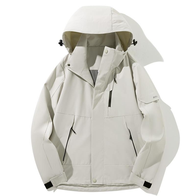 Women's and Women's Outdoor Waterproof Hard Shell Assault Jacket Waterproof Rainproof Outdoor Jacket