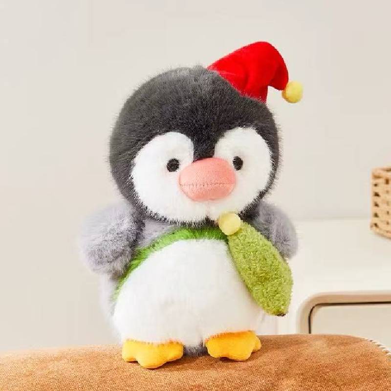 

Teddy Cake Birthday Bear Plush Toy Stuffed Animal Doll Decoration Kids Gift Penguin