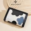 Baellerry Women Fashion Hasp Wallets Artificial Leather Zipper Card Holder Short Coin Purse