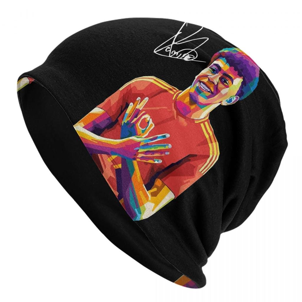 Lamined YYamal Caps Football Soccer Hip Hop Adult Outdoor Skullies Beanies Hats Spring Warm Dualuse Bonnet Hats