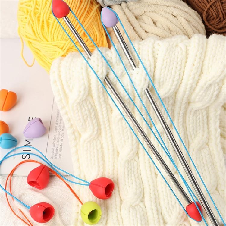 5Pcs Crochet Hook Point Stoppers Crochet Needle Tip Protectors Needle Tip Stoppers Knitting Needle Point Protectors