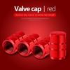 Aluminum Alloy Car Tire Valve Caps Airdust Waterproof Tyre Rim Stem Cover for Automobiles Motorcycles Bikes 4Pcs