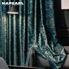 1PC NAPEARL 80% țesătură luxoasă din catifea opaca cu draperii proces de ștanțare la cald pentru dormitor sufragerie decor acasă
