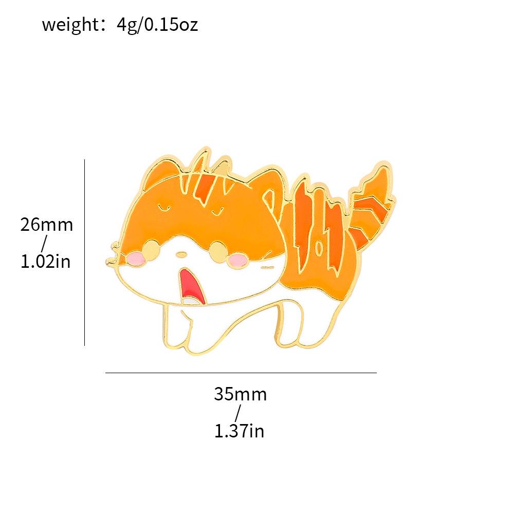 Cute cartoon cat series brooch personality funny Halloween creative ghost pumpkin kitten bag accessories