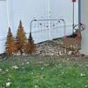 Metal Tree Decor Vintage Garden Christmas Ornament