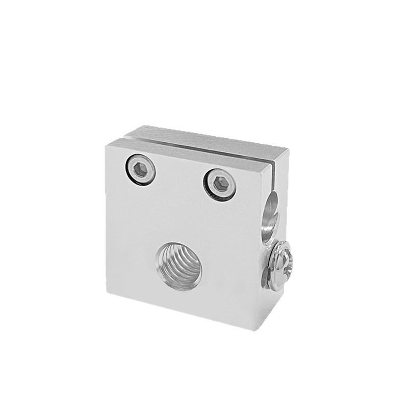 Micro Swiss Aluminium Heizblock für Creality CR10/Ender-3 3D-Drucker.