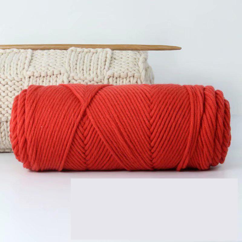 8-strand Cotton Select Yarn 100g, Light Worsted Thick Yarn For DIY Knitting Baby Wool Crochet Scarfcoat Sweater Weave Thread