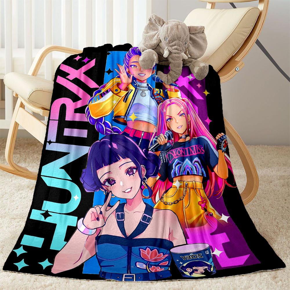 Huntress Power Squad Blanket Soft & Cozy Great for Bed Livingroom Chair Four Seasons Universal Modern Style Birthday Christmas Gift Blanket