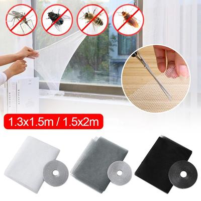 Mosquito Anti-Insect Fly Self-adhesive Screen Curtain Mosquito Netting Window Mesh Net Window Nets