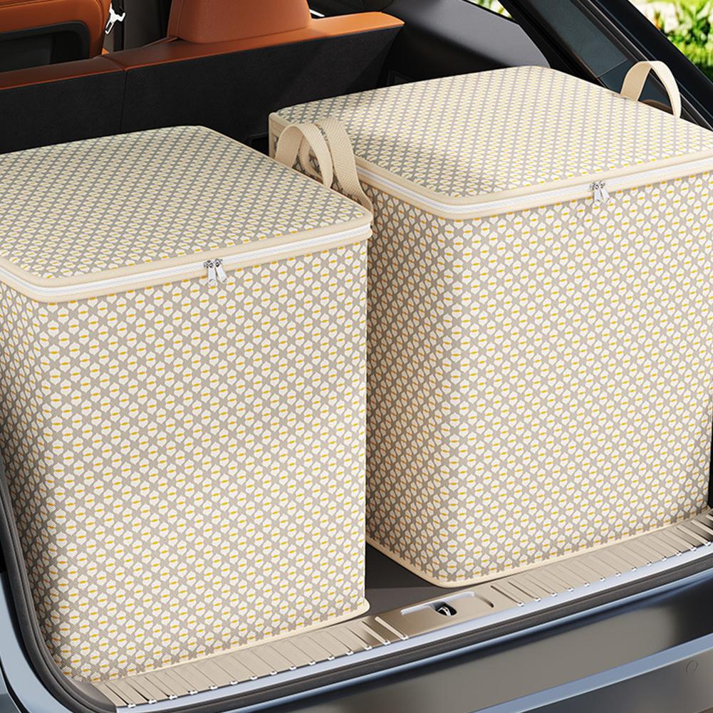 4 Size Extra Large Storage Bag - Multifunctional Bedding, Clothing, And Underwear Storage Bag With Zipper, Under Bed Storage Bag