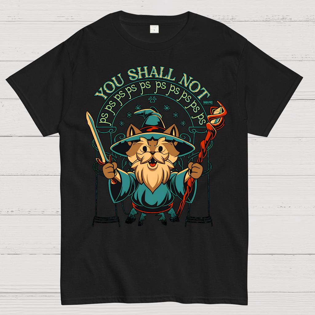 You Shall Not PSPSPS Cotton Summer Casual Cool Loose T-Shirt