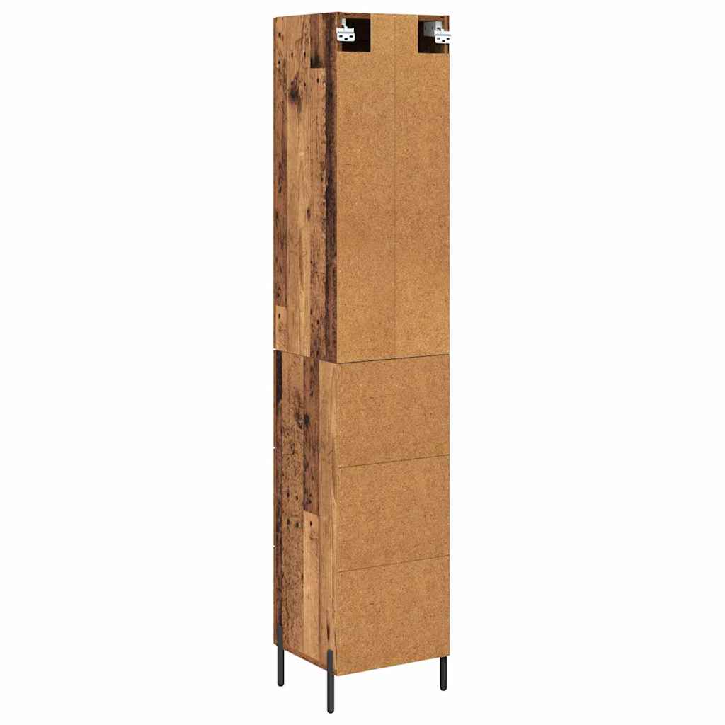Highboard Reclaimed Wood 34.5 x 34 x 180 cm Wood Based Material