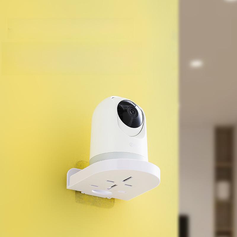 

Punch-Free Wall-Mounted Camera Bracket and Storage Tray білий