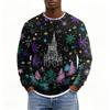 Men's Christmas Neck Pullover Sweatshirt